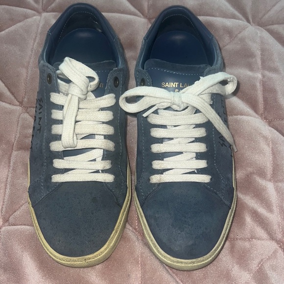 Saint Laurent Classic Court Sneaker - Picture 5 of 8